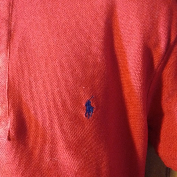 Red Twill Ralph Lauren Polo - Picture 2 of 2